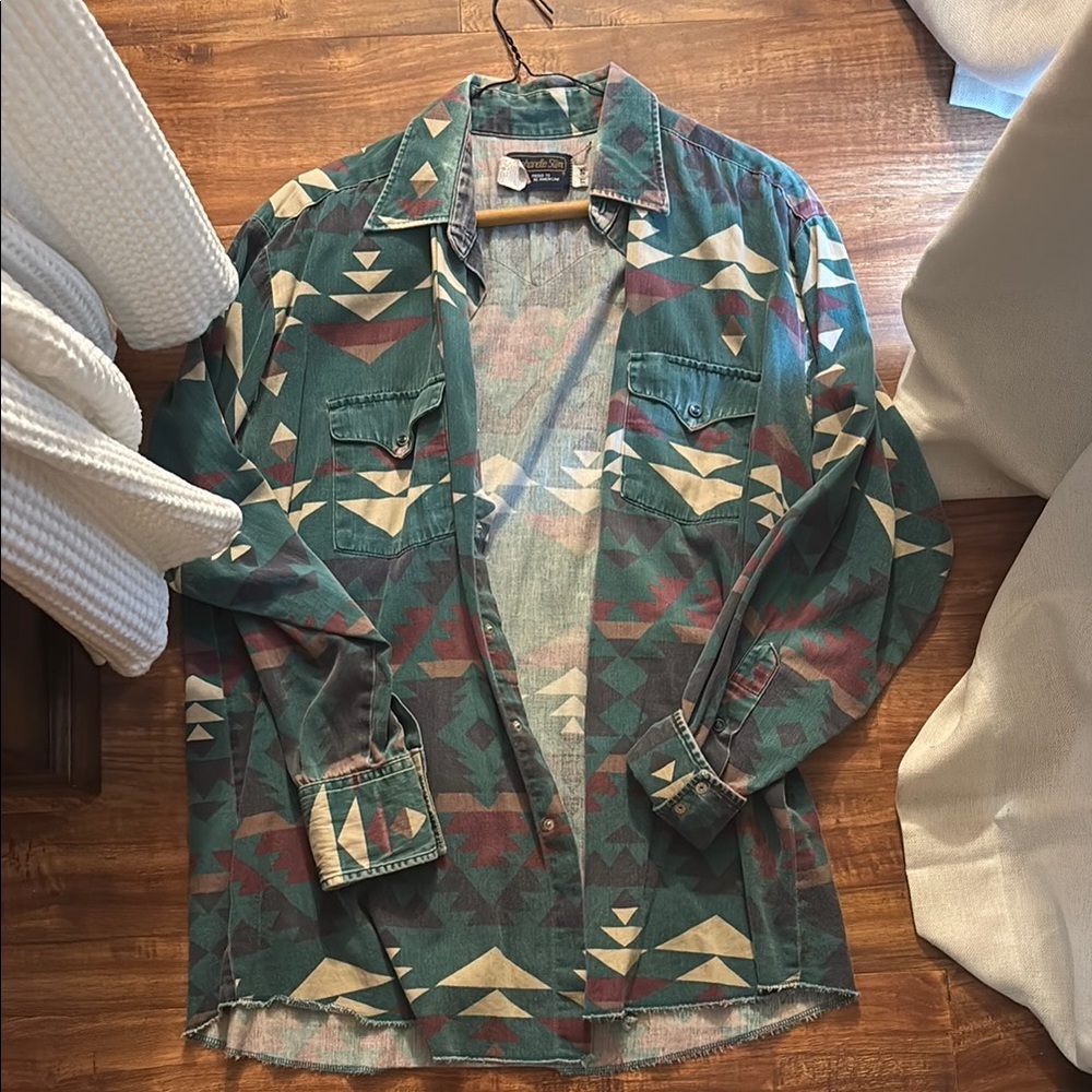 Panhandle Slim Multicolor Geometric Shirt